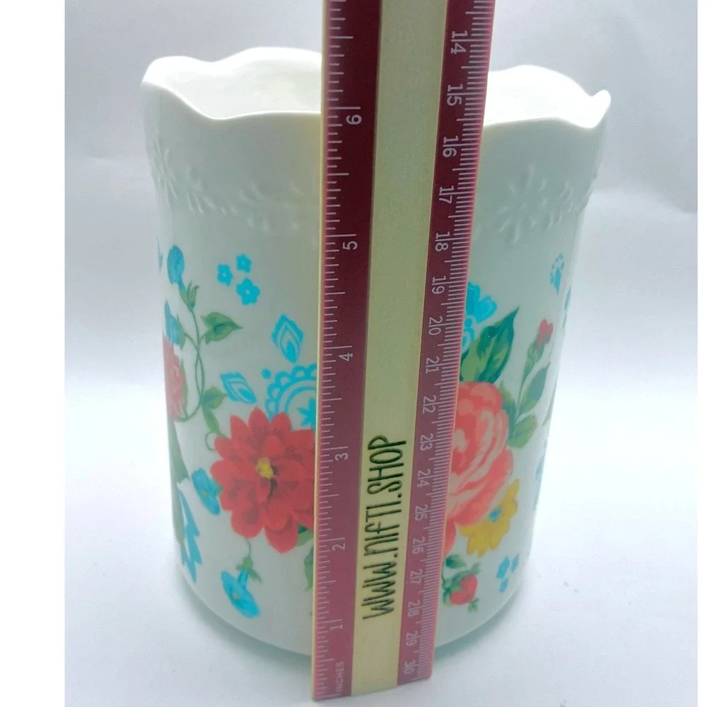 The Pioneer Woman Utensil Crock 7